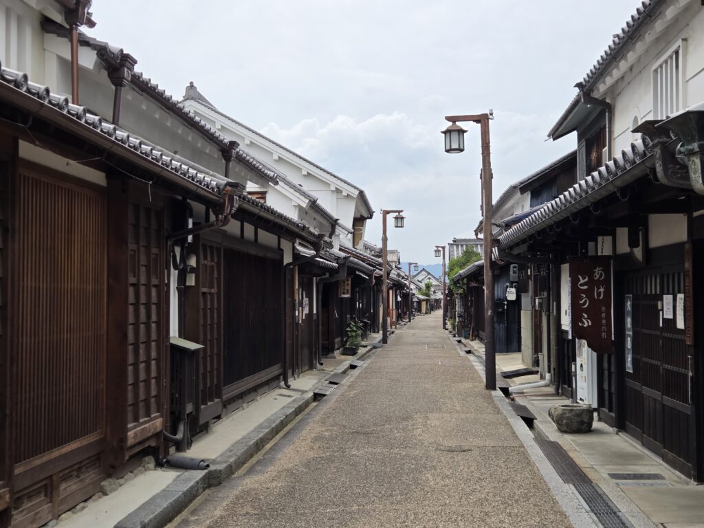Historic townscape in Imaicho, Kashihara, Nara, Japan